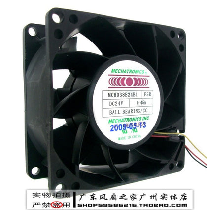 8038 8 24v 0.45a variable frequency ball fan mc8038e24b1-inewdeals.com