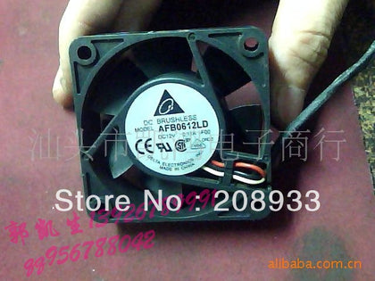 6020 three-wire Delta AFB0612LD 6cm 12V 0.11A silent fan cooling fan-inewdeals.com