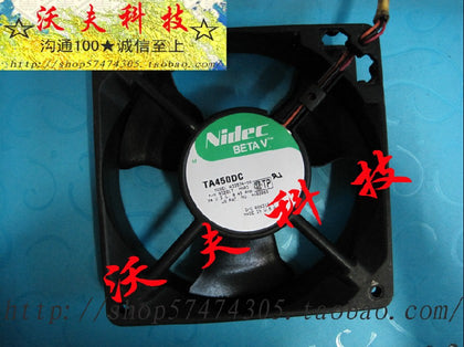 nidec a33534-58 24v 0.45a high-temperature frequency converter ventilation fan 12738 cooling fan-inewdeals.com