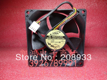 ADDA AD0912HB-A76GL 9CM 9225 12V 0.25A four-wire PWM thermostatically controlled fan cooling fan-inewdeals.com