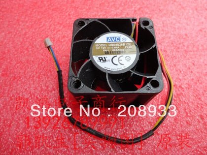 AVC DV04028B12U 4CM 4028 12V 0.66A PWM fan temperature control server cooling fan-inewdeals.com