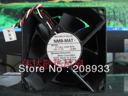 NMB 3110KL-04W-B79 8025 12V DC 0.38A-inewdeals.com