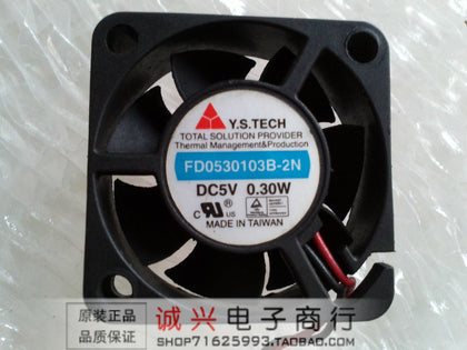 3cm 3010 fd0530103b-2n 5v 0.3w set-top box cooling fan-inewdeals.com