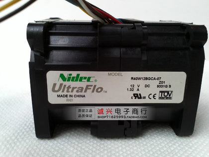 nidec 4056 12v 1.32a r40w12bgca-07 server cooling fan-inewdeals.com
