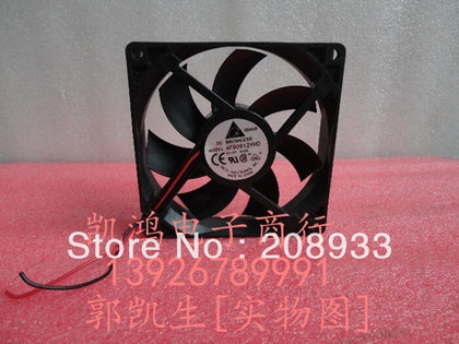 Delta AFB0912VHD 9CM 9020 12V 0.42A high winds and amount of chassis cooling fan-inewdeals.com