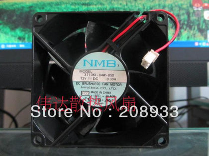 NMB-MAT 3110KL-04W-B50 8025 12V 0.30A-inewdeals.com