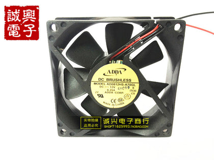 Adda 8025 dc12v 0.25a ad0812hs-a70gl computer case power supply cooling fan-inewdeals.com