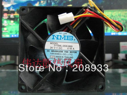 NMB 8025 24V 0.18A 3110ML-05W-B69-inewdeals.com