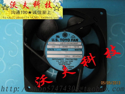 toyo ustf120382305t 12038 230v high temperature resistant aluminum fan cooling fan-inewdeals.com