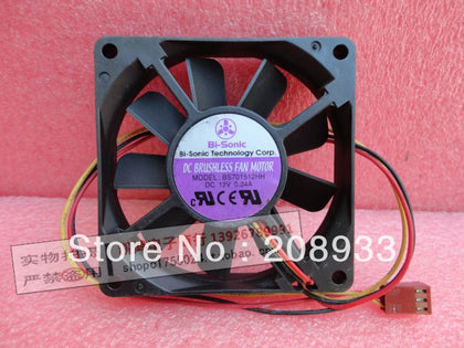 Bi-Sonic Bary BS701512HH 7CM 7015 Ball CPU fan chassis cooling fan-inewdeals.com