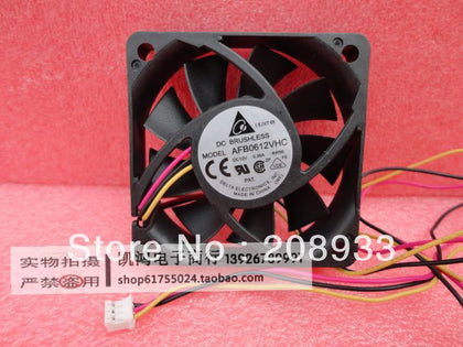 Delta ball fan 6cm of 6 centimeters computer CPU fan AFB0612VHC cooling fan-inewdeals.com