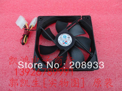 12CM chassis 12025 computer 4P cooling fan-inewdeals.com