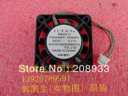 ICFAN F4006AP-05QSV 5V 0.11A 4006 4 cm ultra-thin cooling fan-inewdeals.com