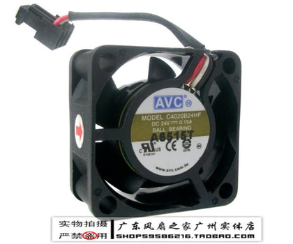 Avc 4020 4 dual ball 24v 0.15a line inverter fan c4020b24hf-inewdeals.com