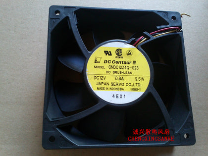 12cm fan 12038 12v 0.8a 9.5w cndc12z4q-023 dual ball-inewdeals.com
