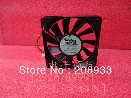 nidec D08R-24TH 24V 0.11A 8CM 8015 three-wire inverter fan cooling fan-inewdeals.com