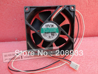 AVC C8025S12M 8025 8CM 12V 0.25A mute chassis 8 cm cooling fan-inewdeals.com