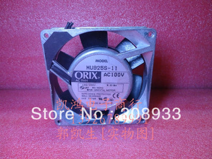 ORIX MU925S-11 AC100V 9.5W 9CM 9225 metal frame AC fan cooling fan-inewdeals.com