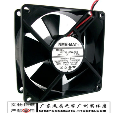 Minebea nmb 8032 8cm 24v 0.28a dual ball inverter fan 3112kl-05w-b60-inewdeals.com