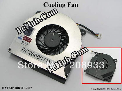 AVC bata0610r5h 002 5V 0.3A notebook fan 04H1RR cooling fan-inewdeals.com