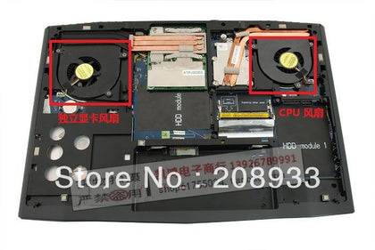 aliens 17XR3 17XR4 fan CPU graphics notebook fan cooling fan-inewdeals.com
