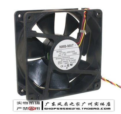 Minebea nmb 12038 24v 0.65a dual ball inverter fan 4715kl-05w-b59-inewdeals.com