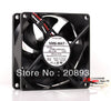 Praia NMB 3110KL-04W-B79 8025 double ball bearing fan 8 cm ultra-durable cooling fan
