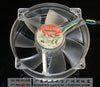 Tt 9025 needle isothermia cpu silent fan pwm 9cm blades 8cm fan transparent version