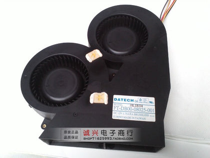 datech drum blower 12v 1.75a ft-db00-08025-001 server fan-inewdeals.com