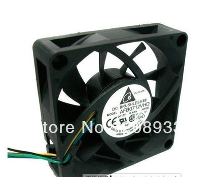 Delta AFB0712VHD 7CM 7020CPU fan four-wire PWM intelligent speed control cooling fan-inewdeals.com