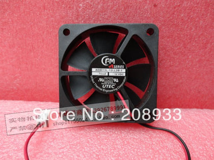 AE6015L-12LL2B-1 12V 0.07A 60 * 60 * 15 6015 6CM silent CPU chassis fan cooling fan-inewdeals.com