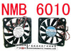 Nmb - 6010 6 12v 0.13a dual ball bearing fan 2404kl-04w-b39