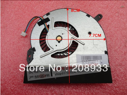 80 * 77 * 05MM 4-line PWM thin 8CM turbine fan blower 5V 0.5A 8CM cooling modification cooling fan-inewdeals.com