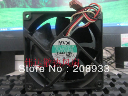 AVC 9025 9CM 12V C9025S12H speed chassis, CPU cooling fan-inewdeals.com