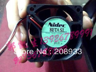 NIDEC 6cm6 cm chassis server fan 6025 12V 0.25A D06T-12TS2 cooling fan-inewdeals.com