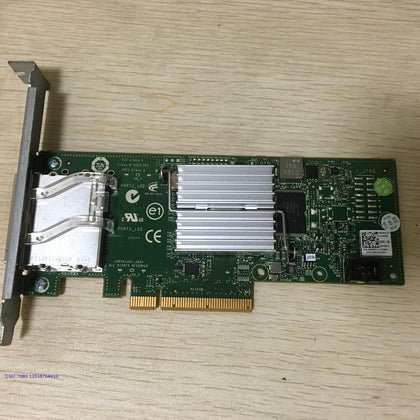 H200E 6Gb/s SAS PCIe HBA 2 Port Ext SFF-8088 12DNW LSI SAS 2008=LSI 9200-8E-inewdeals.com