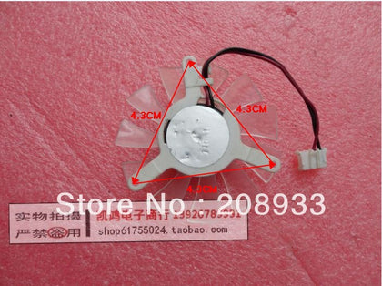 MSI diameter 5.5CM graphics card fan side pitch 4.3CM card cooling fan-inewdeals.com