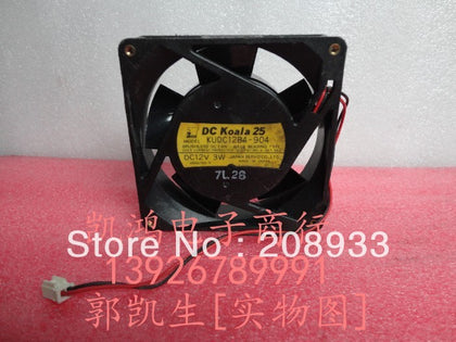 DC koala 25 KUDC12B4-904 9CM 9025 12V 3W dual ball bearing cooling fan-inewdeals.com