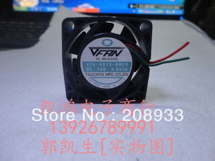 VFRN VFA-4018-BM20 24V 0.045A 4CM 4020 inverter cooling fan-inewdeals.com