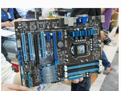 ASUS P8H77-V LE LGA 1155 DDR3 I3 I5 I7 CPU USB3.0 32GB H77 Desktop motherboard-inewdeals.com