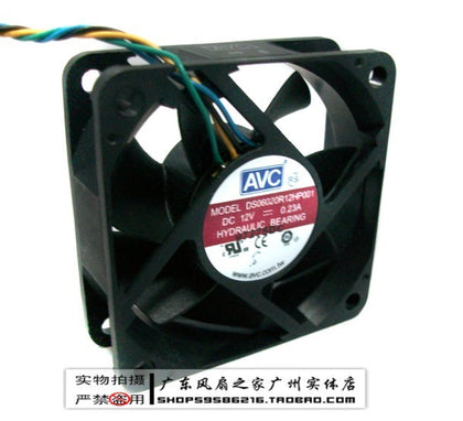 Avc 6cm 6020 hydraulic bearing line intelligent pwm cpu fan ds06020r12hp001-inewdeals.com