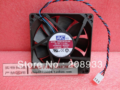 AUB0812VHB JY705 fan 8015 8CM DS08015R12H-006 cooling fan-inewdeals.com