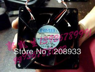 NMB Minebea 8025 with a thermostat head 8CM fan 3110KL-04W-B66 cooling fan-inewdeals.com