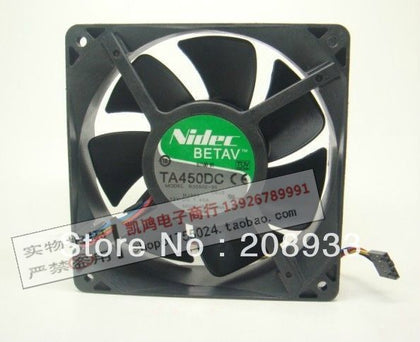 NIDEC 12038 12V 1.4A TA450DC 390 workstation fan B35502-35 cooling fan-inewdeals.com