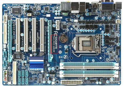 Original Gigabyte GA-H55-UD3H LGA 1156 DDR3 H55-UD3H 16GB I3 I5 I7 H55 Desktop Motherboard-inewdeals.com