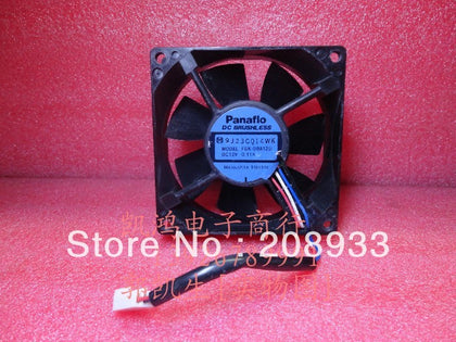 Panasonic panaflo FBK08A24D 12V 0.11A 8CM 8025 three-wire chassis fan cooling fan-inewdeals.com