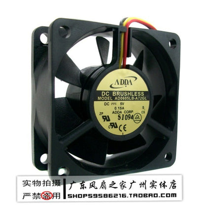 Adda 6025 6cm 5v 0.15a dual ball bearing fan ad0605lb-a72gl-inewdeals.com