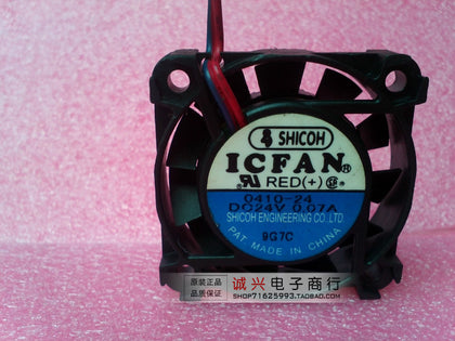 Icfan 0410 - 24 dc24v 0.07a 4 4010 computer hard drive cooling fan 2 line-inewdeals.com