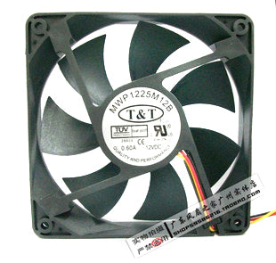 1225 12cm 12 dual ball computer case power supply fan-inewdeals.com