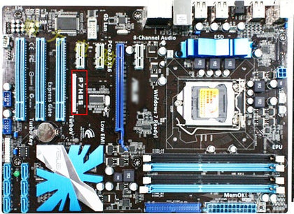 100% original ASUS P7H55 Socket LGA 1156 16GB DDR3 support I3 I5 I7 H55 desktop motherboard-inewdeals.com